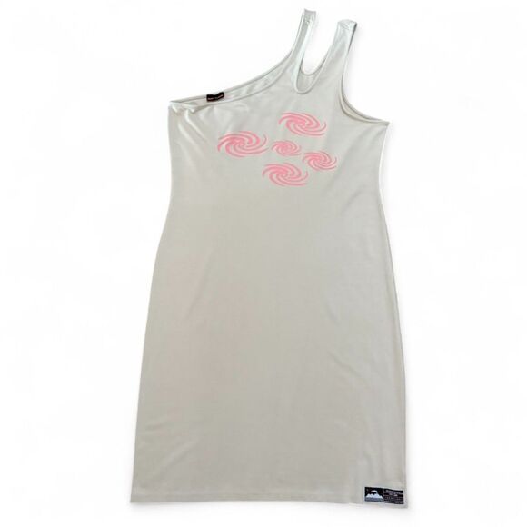 Hot Lava OOC Out of Control! Midi Dress w/ Asymmetrical Shoulder Strap 4X, NWOT - Picture 1 of 10